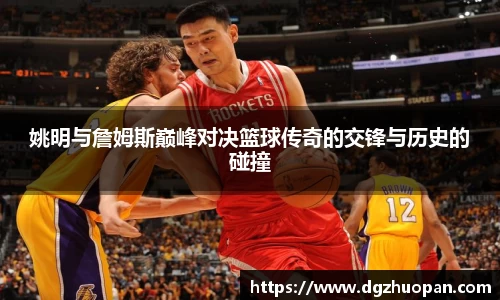 姚明与詹姆斯巅峰对决篮球传奇的交锋与历史的碰撞